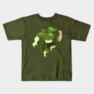 Killer Croc (Barbarian/Berserker) Kids T-Shirt